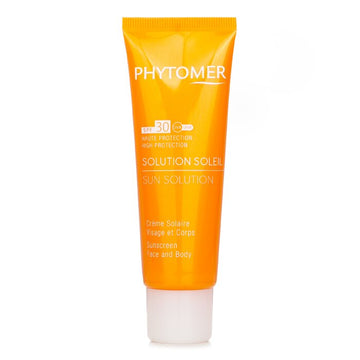 Phytomer Sun Solution Sunscreen SPF 30 (For Face and Sensitive Areas) 50ml/1.6oz