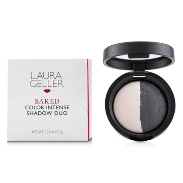 Laura Geller Baked Color Intense Shadow Duo, Marble/Midnight 7.5g/0.26oz