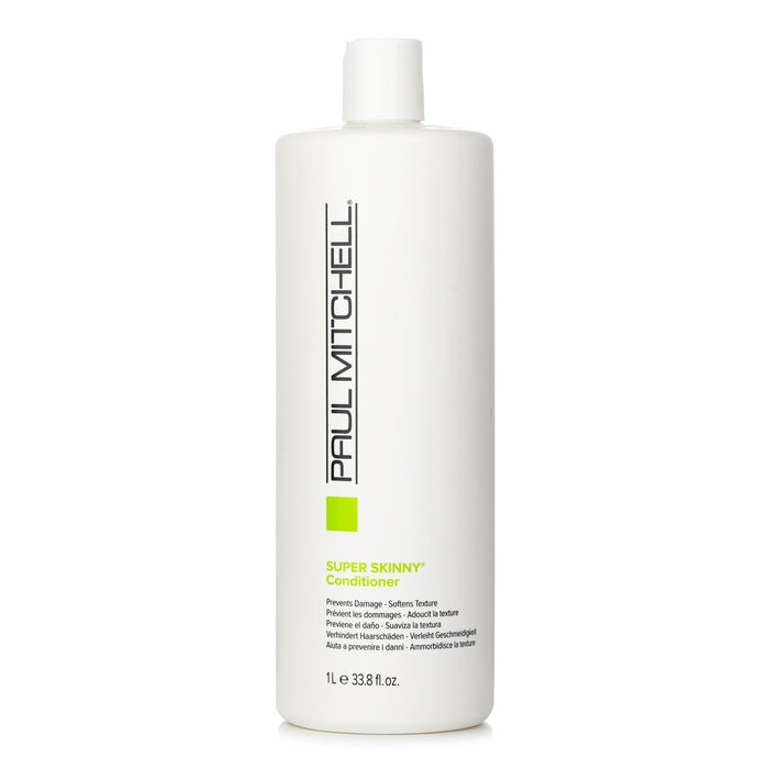Paul Mitchell Super Skinny Conditioner (Prevents Damge - Softens Texture) 1000ml/33.8oz hair conditioner for salon & home use