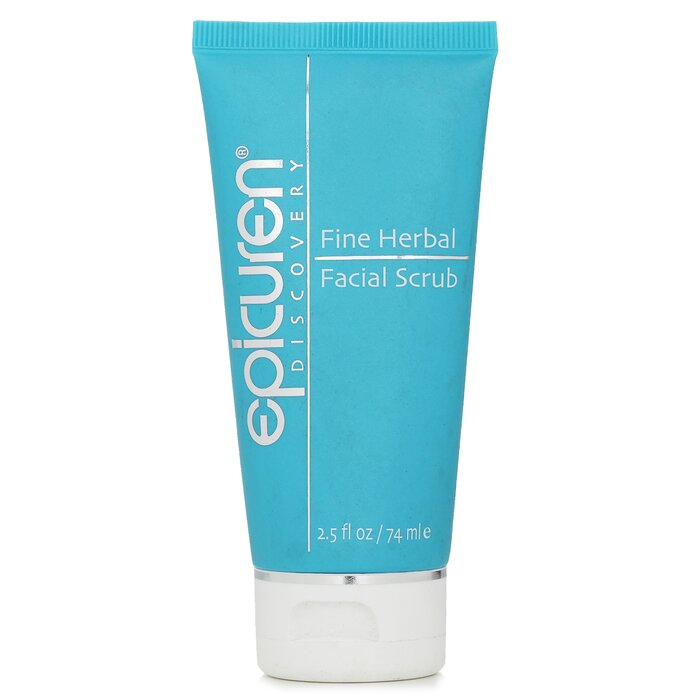 Epicuren Fine Herbal Facial Scrub for exfoliation of dry, normal, and combination skin.