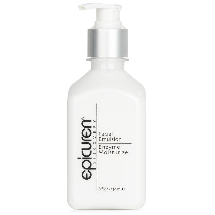 Epicuren Facial Emulsion Enzyme Moisturizer - For Normal & Combination Skin Types 250ml/8oz for skincare needs