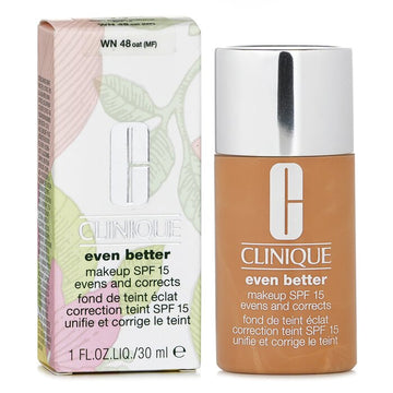 Clinique Even Better Makeup SPF15 (Dry Combination to Combination Oily), WN 48 Oat 30ml/1oz