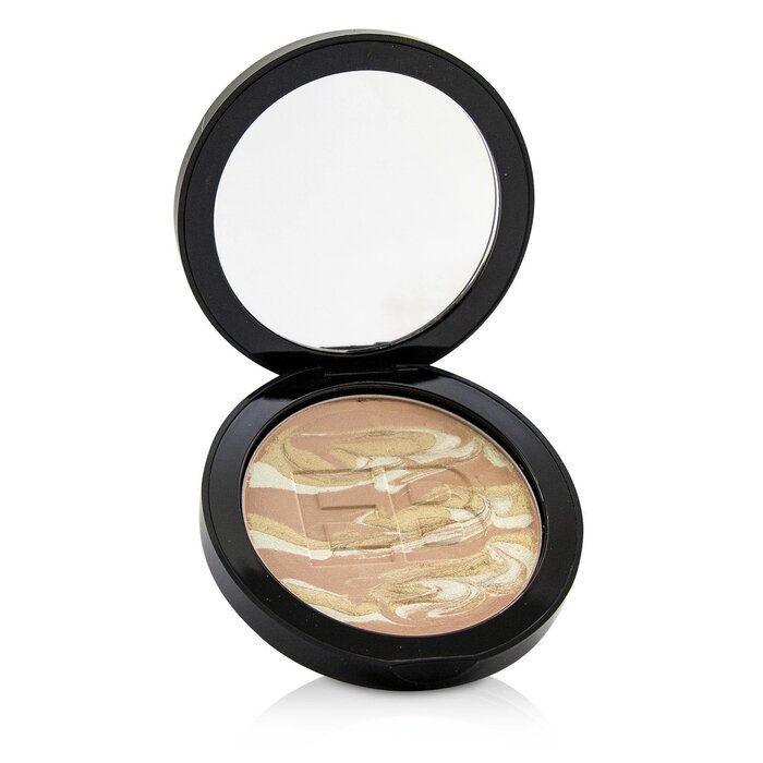 Edward Bess Marbleized Rose Gold Highlighting Powder for glowing complexion