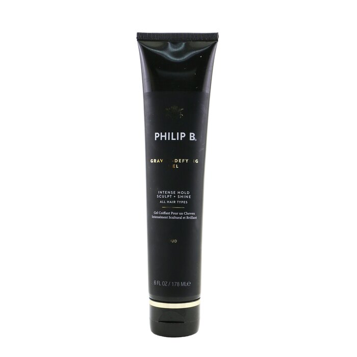 Philip B Gravity-Defying Gel (Intense Hold Sculpt + Shine - All Hair Types) 178ml/6oz - For styling your hair