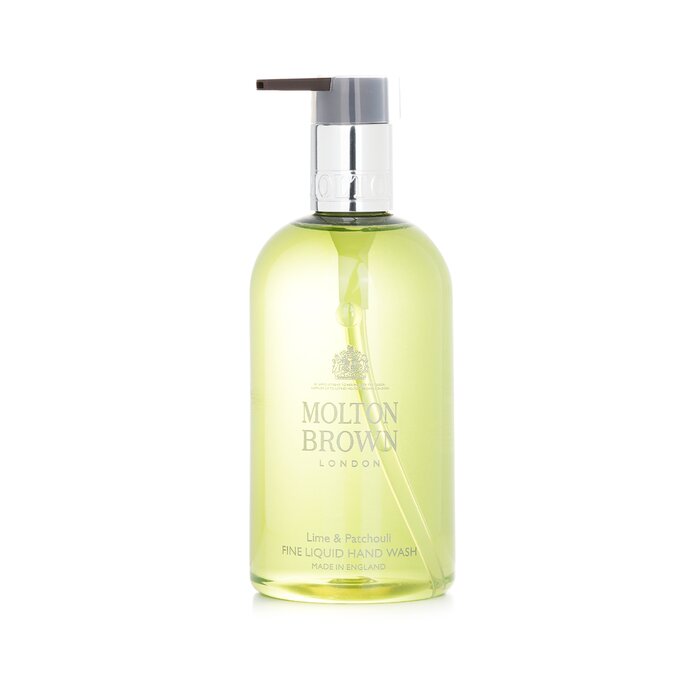 Molton Brown hand wash – lime and patchouli scent
