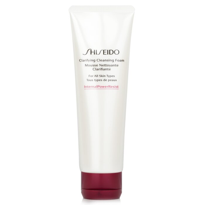 Shiseido Defend Beauty Clarifying Cleansing Foam for gentle exfoliation