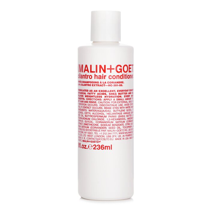 MALIN+GOETZ Cilantro Hair Conditioner. 236ml/8oz hair conditioner for salon & home use