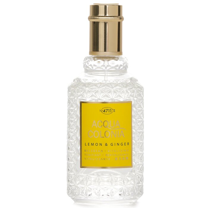 4711 Acqua Colonia Lemon & Ginger Eau De Cologne Spray 50ml/1.7oz for gifting and daily wear