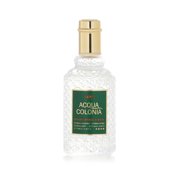 4711 Acqua Colonia Blood Orange & Basil Eau De Cologne Spray 50ml/1.7oz for gifting and daily wear