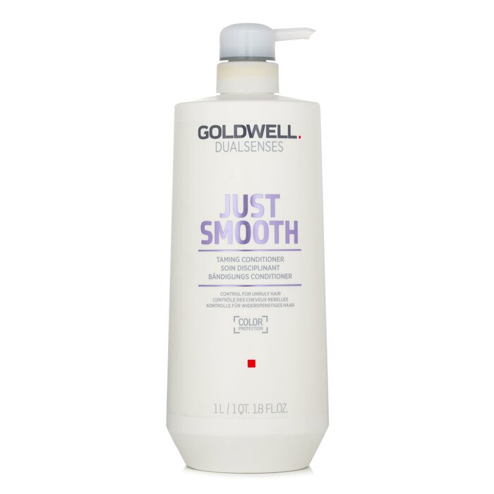Goldwell Dual Senses Just Smooth Taming Conditioner (Control For Unruly Hair) 1000ml/33.8oz hair conditioner for salon & home use