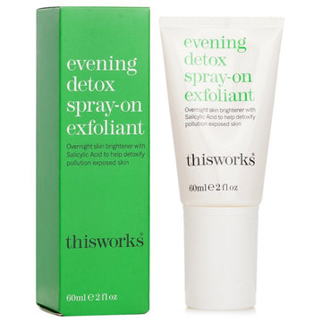 This Works Evening Detox Spray-On Exfoliant 60ml/2oz