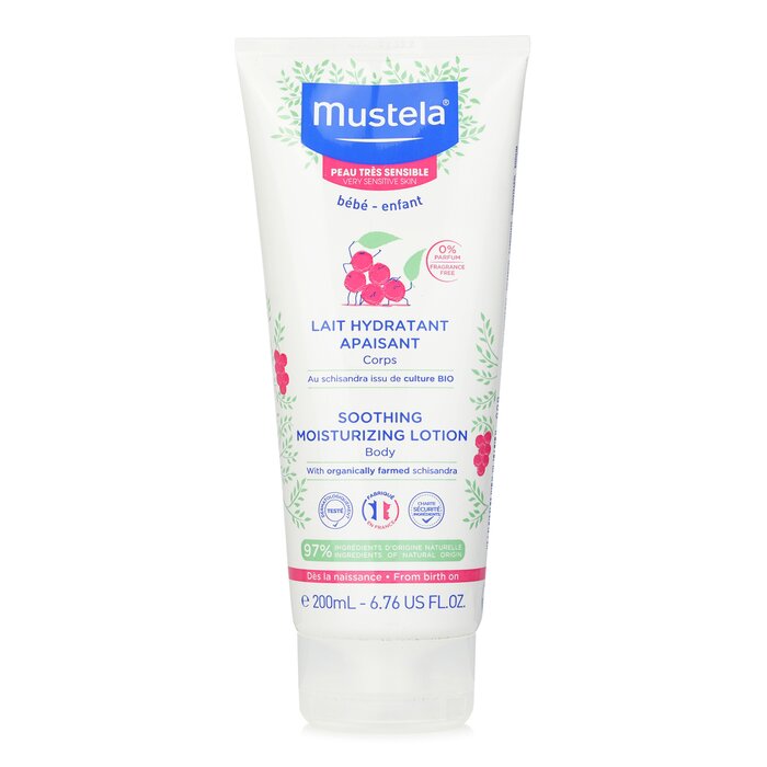 Mustela Soothing Moisturizing Lotion - For Very Sensitive Skin 200ml/6.76oz for skincare needs