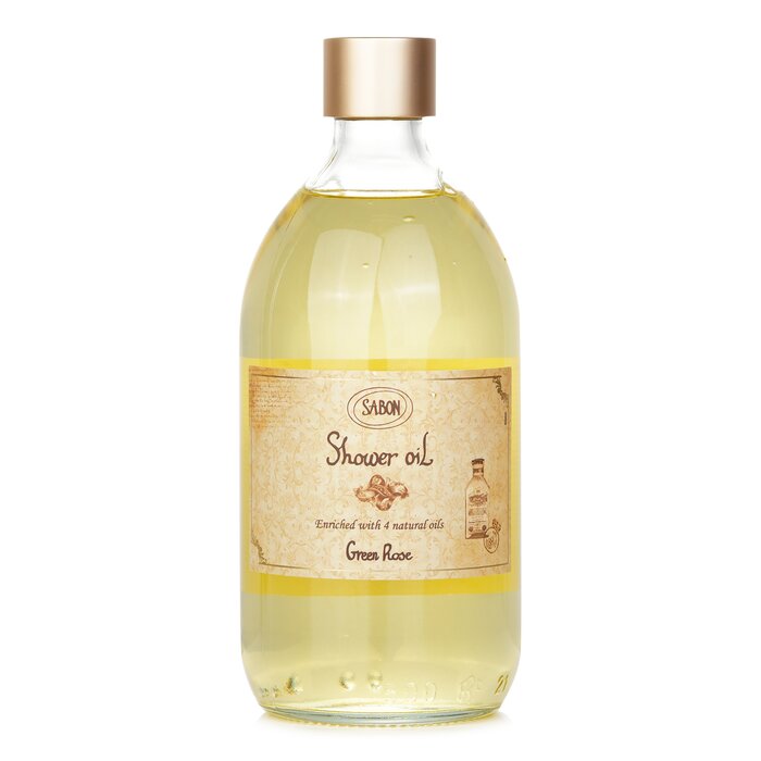 Shower Oil – Green Rose – for hydrating skin cleansing