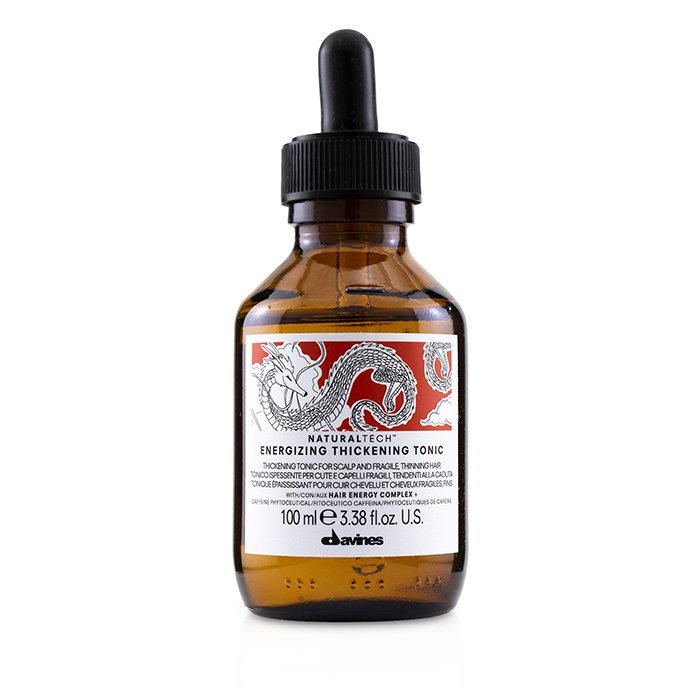 Davines Natural Tech Energizing Thickening Tonic (For Scalp and Fragile, Thinning Hair) 100ml/3.38oz - perfect for hair treatment at home