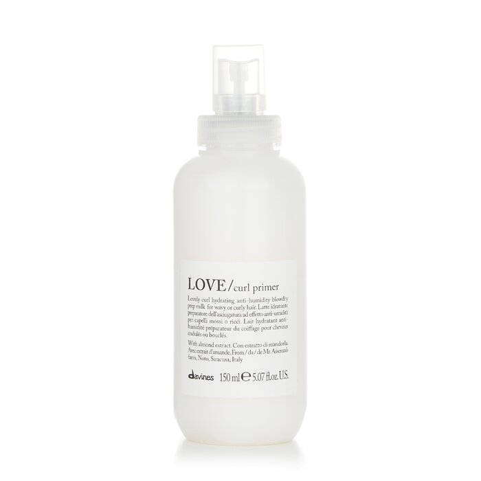 Davines Love Curl Primer (Lovely Curl Hydrating Anti-Humidity Blowdry Prep Milk For Wavy or Curly Hair) 150ml/5.07oz for hair styling or treatment