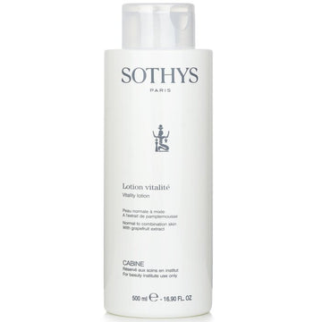 Sothys Vitality Lotion - For Normal to Combination Skin , With Grapefruit Extract (Salon Size) 500ml/16.9oz
