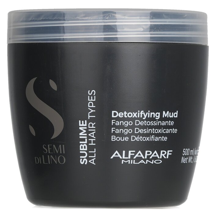 AlfaParf Semi Di Lino Sublime Detoxifying Mud (All Hair Types) 500ml/21.1oz - perfect for hair treatment at home