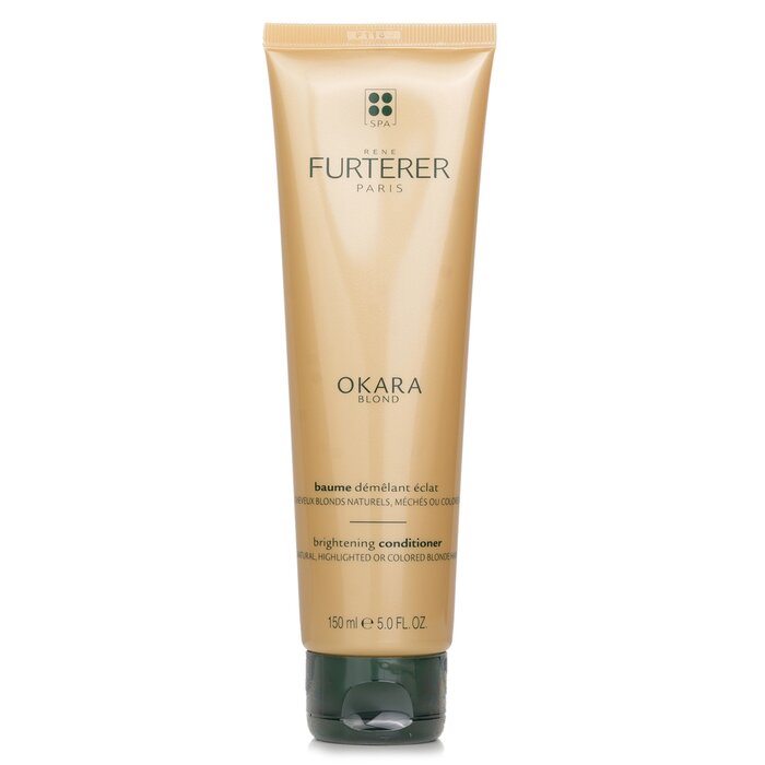 Rene Furterer Okara Blond Blonde Radiance Ritual Brightening Conditioner (Natural, Highlighted or Coloured Blonde Hair) 150ml/5oz hair conditioner for salon & home use