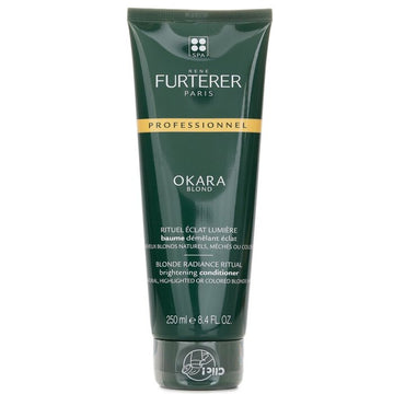 Rene Furterer Okara Blond Blonde Radiance Ritual Brightening Conditioner - Natural, Highlighted or Coloured Blonde Hair (Salon Product) 250ml/8.4oz