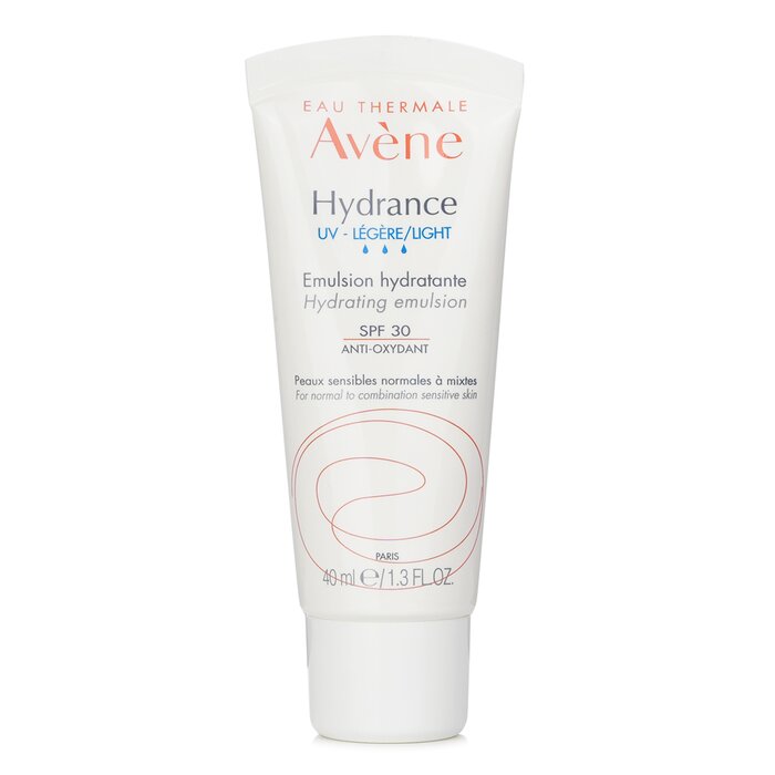 Avene Hydrance UV LIGHT Hydrating Emulsion SPF 30 - For Normal to Combination Sensitive Skin 40ml/1.3oz for skincare needs