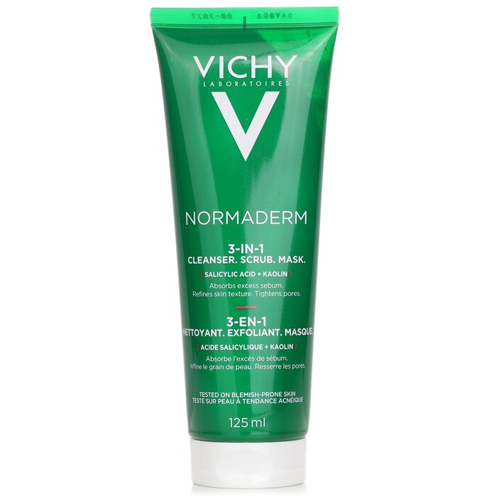 Vichy Normaderm 3-in-1 Cleanser Scrub Mask