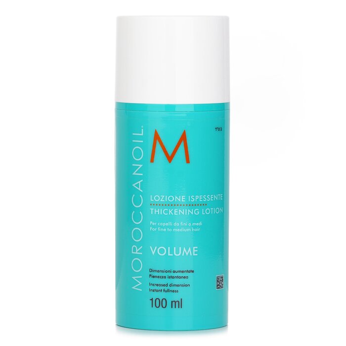 Moroccanoil Thickening Lotion (For Fine to Medium Hair) 100ml/3.4oz - For styling your hair