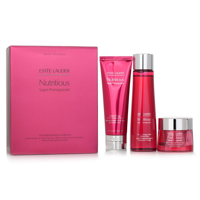 Estee Lauder Overnight Set – 3pcs – for night glow