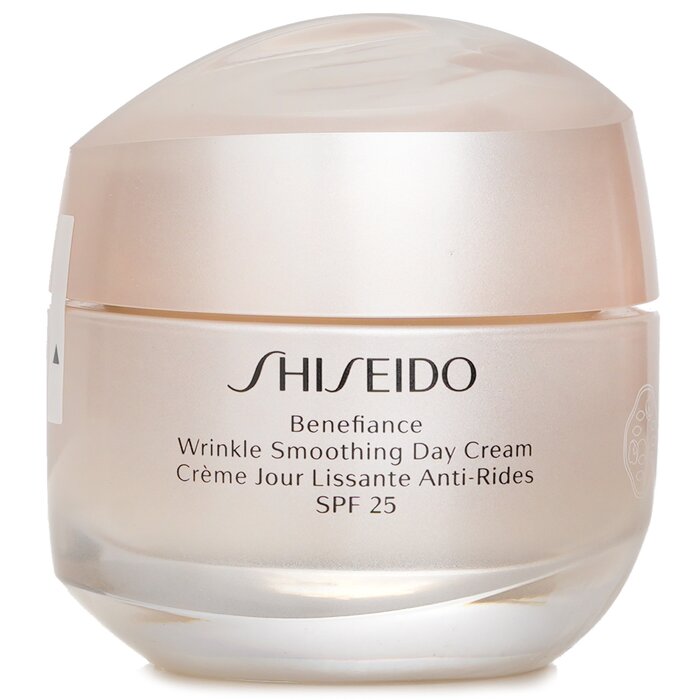 Shiseido Benefiance Wrinkle Smoothing Day Cream SPF 25 50ml/1.8oz for skincare needs