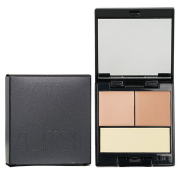 Surratt Beauty Perfectionniste Concealer Palette, 3 (Warm Peach/Light Tan/Yellow Powder) 6.2g/0.2oz