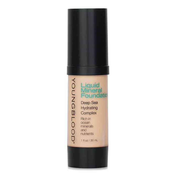 Liquid mineral foundation for ivory skin