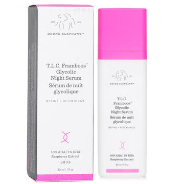 Drunk Elephant T.L.C. Framboos Glycolic Night Serum 30ml/1oz
