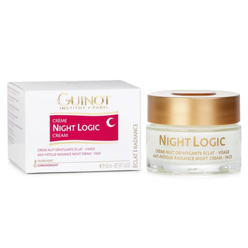 Guinot Night Logic Cream - Anti-Fatigue Radiance Night Cream 50ml/1.6oz