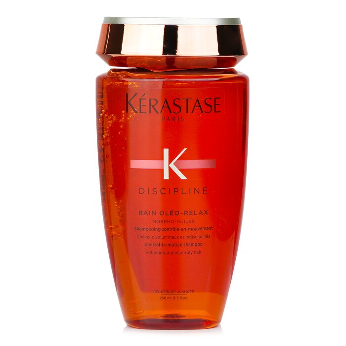 Kerastase shampoo for hair care.
