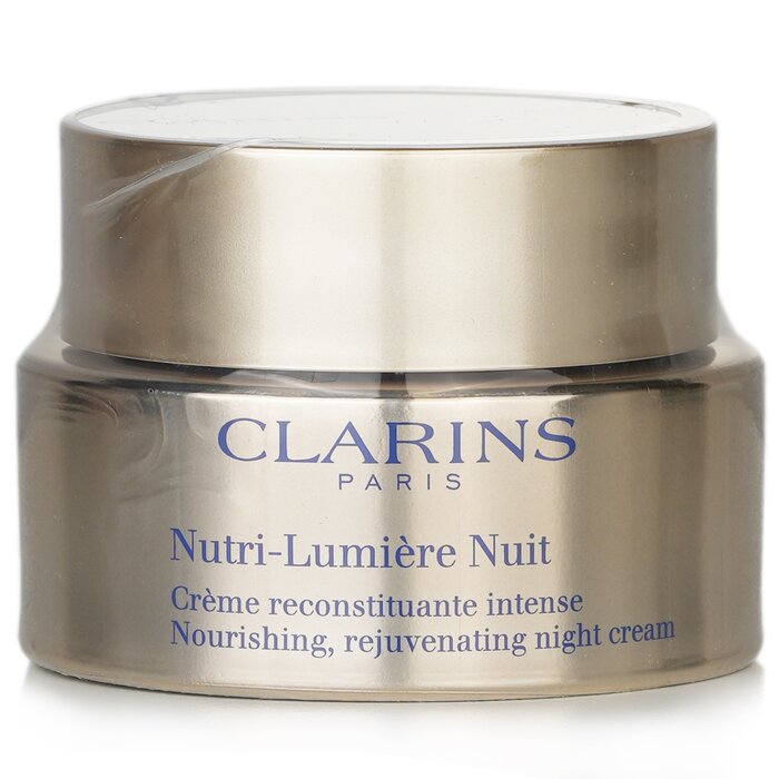 Clarins Nutri-Lumiere Nuit Nourishing, Rejuvenating Night Cream 50ml/1.6oz for skincare needs
