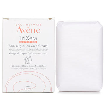 Avene TriXera Nutrition Cold Cream Ultra-Rich Face & Body Cleansing Bar - For Dry to Very Dry Sensitive Skin 100g/3.5oz