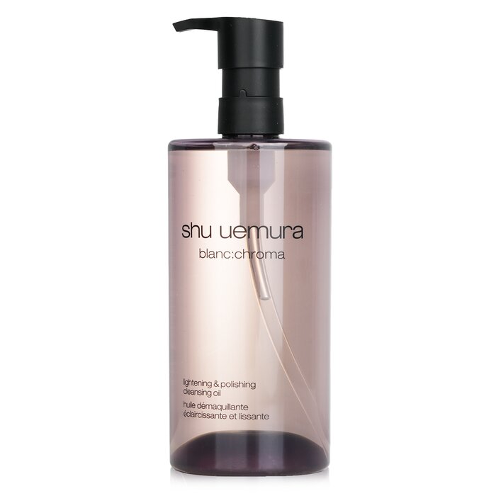 Shu Uemura Blanc:Chroma Cleansing Oil for brightening and makeup removal