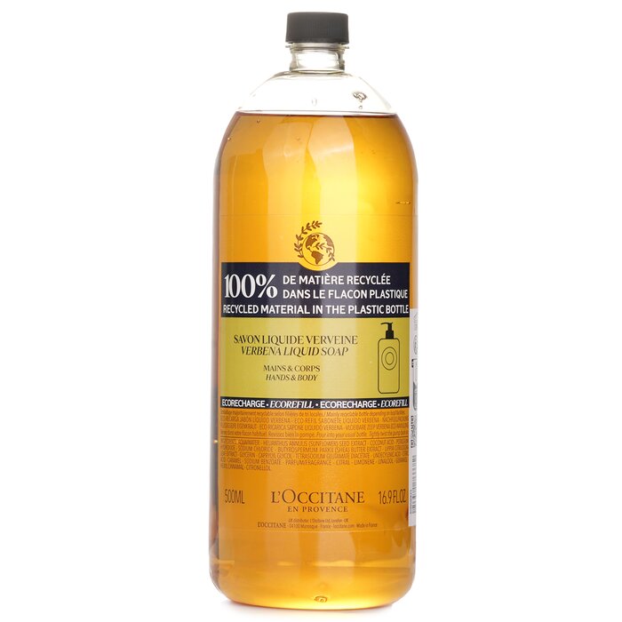 Liquid Soap Refill – Verbena – for refreshing hands and body