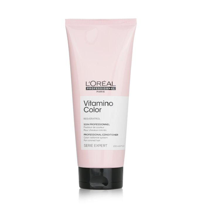 L'Oreal Professionnel Serie Expert - Vitamino Color Resveratrol Color Radiance System Conditioner 200ml/6.7oz hair conditioner for salon & home use