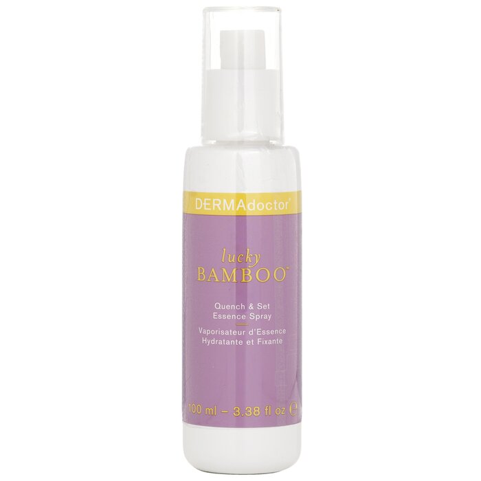 Lucky Bamboo Quench & Set Essence Spray – DERMAdoctor – for hydrating and makeup setting