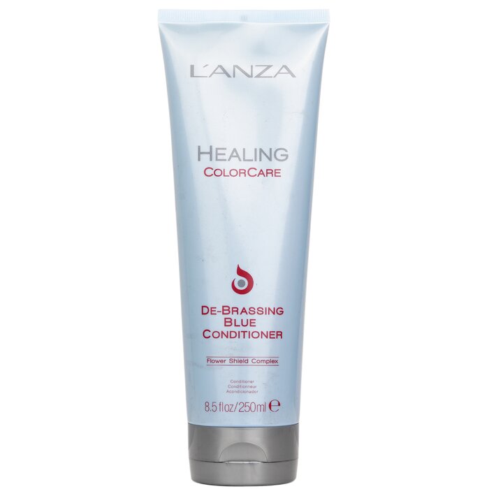 Lanza Healing ColorCare De-Brassing Blue Conditioner 250ml/8.5oz hair conditioner for salon & home use