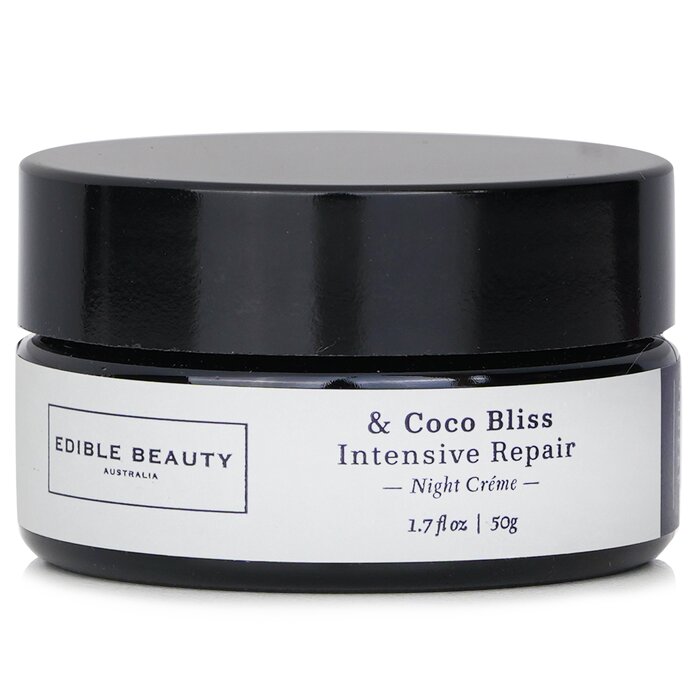 Edible Beauty & Coco Bliss Intensive Repair Night Creme 50g/1.7oz for skincare needs