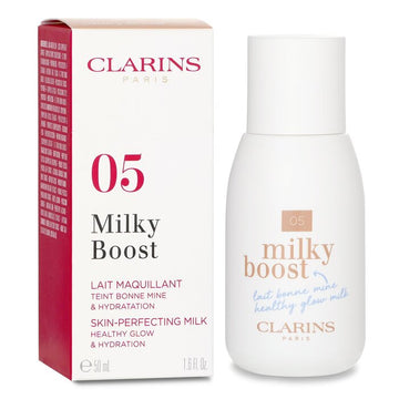 Clarins Milky Boost Foundation, 05 Milky Sandalwood 50ml/1.6oz
