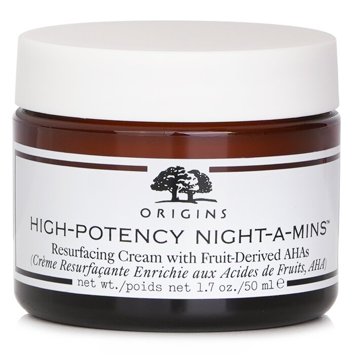 Origins High-Potency Night-A-Mins Resurfacing Cream With Fruit-Derived AHAs 50ml/1.7oz for skincare needs