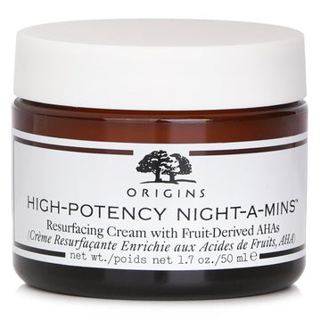 Origins High-Potency Night-A-Mins Resurfacing Cream With Fruit-Derived AHAs 50ml/1.7oz