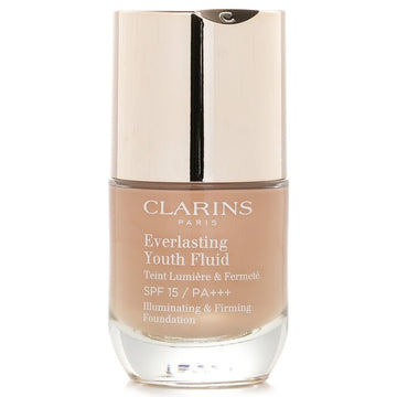 Clarins Everlasting Youth Fluid Illuminating & Firming Foundation SPF 15, 109 Wheat 30ml/1oz
