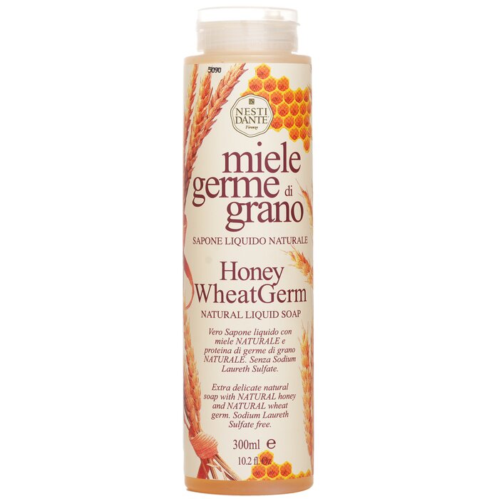 Liquid Soap – Honey Wheatgerm – for nourishing natural body cleansing
