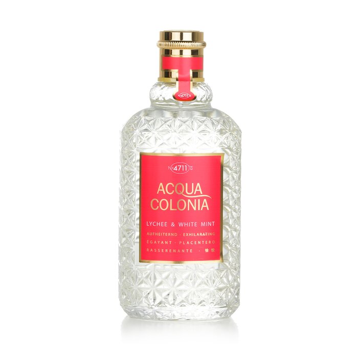 4711 Acqua Colonia Lychee & White Mint Eau De Cologne Spray 170ml/5.7oz perfume for gifting or daily wear