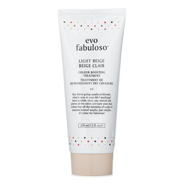 Evo Fabuloso Colour Intensifying Conditioner, Light Beige 220ml/7.5oz