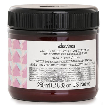 Davines Alchemic Creative Conditioner, Pink (For Blonde and Lightened Hair) 250ml/8.84oz