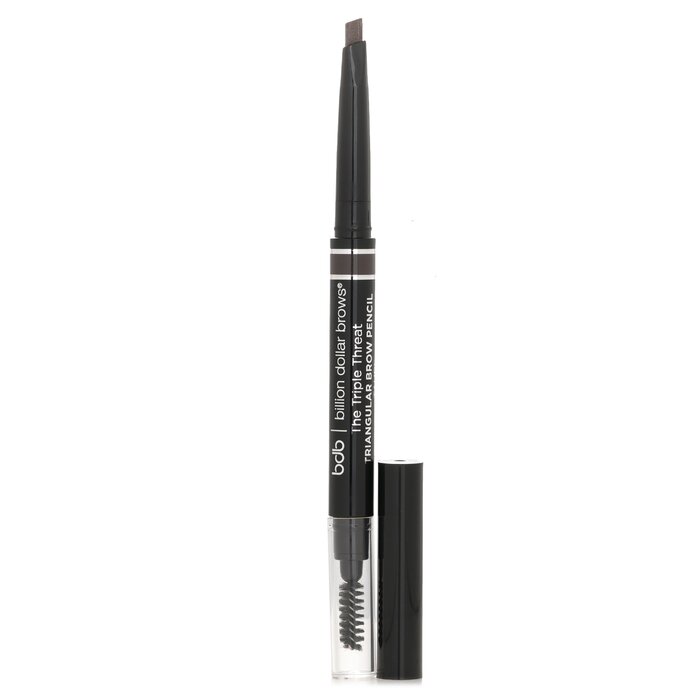 Billion Dollar Brows The Triple Threat: Triangular Brow Pencil, Taupe 0.03g/0.01oz eyebrow enhancer for defining eyebrows
